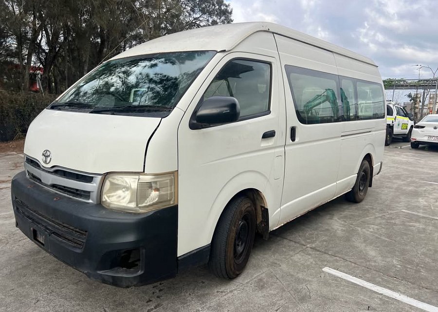 2012 Toyota Hiace Diesel Manual 